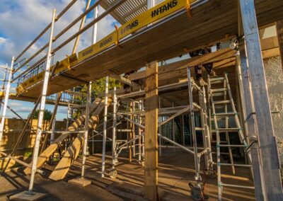 Double storey house extension in Leeds